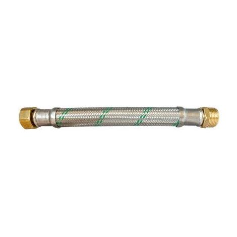 FLESSIBILE ANTIVIBRANTE FLEXCORE GREEN PARIGI  INOX/TERMOPLASICO CORRUGATO 1MF CM 50