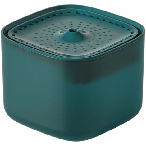 Fontana per animali domestici – Abbeveratoio automatico con filtraggio e ricircolo – Adatta a cani e gatti – Verde (1/5)
