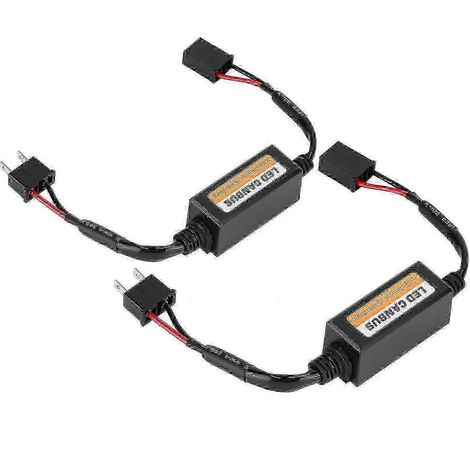 Stück LED Canbus Scheinwerfer-Decoder-Gerät Antiflicker-Widerstände Fehlerkompensator für H7 S1230127 Edition 0618