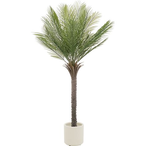 ML-Design Palma Artificiale 150 cm Piante Artificiali Grandi Piante Finte Tropicale Pianta Artificiale Decorazione in Plastica in Vaso per Interni/Esterni Albero Artificiale Come Vero per Soggiorno