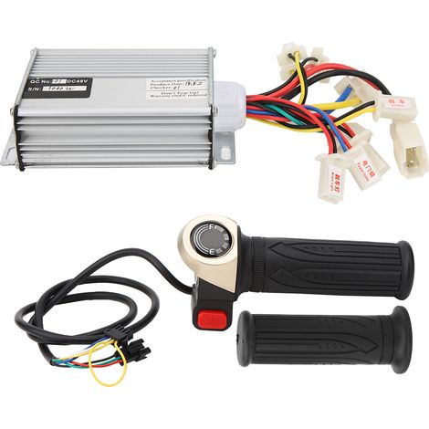 Poignée d'accélérateur universelle avec affichage de niveau de batterie 48V 1000W kit contrôleur sans balais (1/5)