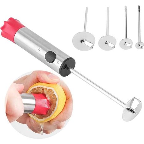 Évideur À Légumes - Acier Inoxydable 304 - 4 Embouts Interchangeables - Pour Courgettes Carottes Pommes de Terre Concombres Tomates - 1 Pièce (1/3)
