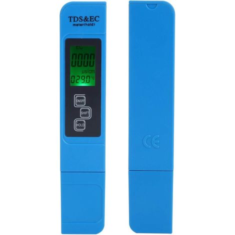 Testeur de pH portable numérique, testeur de conductivité TDS EC température mètre(1) (1/5)