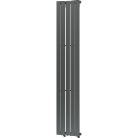 Mexen Boston Dekorativer Heizkörper 1800 x 376 mm, 740 W, Anthrazit - W213-1800-376-01-66 (1/5)