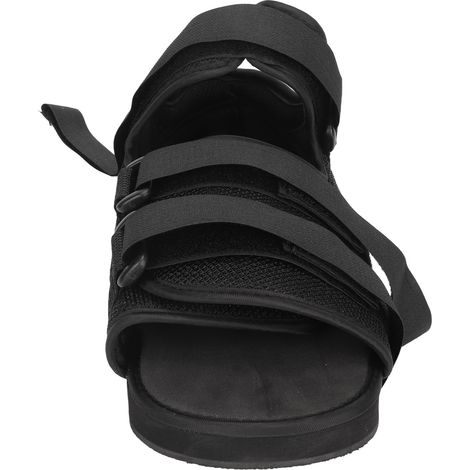 Chaussure post-opératoire de décharge talonnière, attelle orthopédique légère pour pied diabétique, ulcère, chirurgie de l'orteil, métatarsalgie, taille XL (1/5)