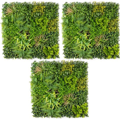 Artificial Oasis Living Wall Panels - 3 Pack (1/5)