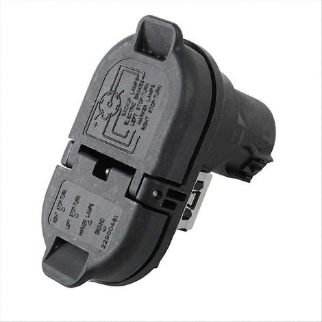 Connecteur de prise de remorquage pour attelage de remorque de pare-chocs arrière de voiture (1/5)