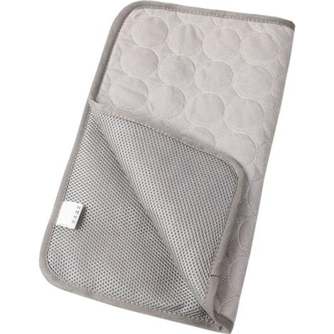 Tapis rafraîchissant extra large pour chiens et chats, gris, 100 x 70 cm. (1/2)