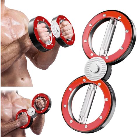 Roue d'entraînement des bras Appareil d'entraînement des mains et des avant-bras Entraîneur de bras réglable pour poignet, épaules et poitrine Punch Speed Trainer et appareil de (1/5)