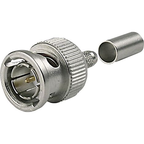 Telegärtner 100023477 100023477 HDTV-BNC-Steckverbinder Stecker, gerade 75 Ω 1 St. (1/2)