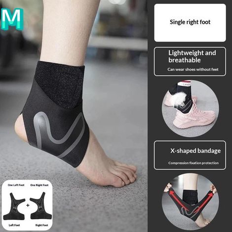 Cheville de compression ajustable avec support antidérapant, idéale pour (1/5)