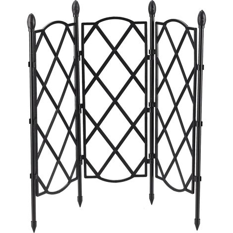 Support de Plantes Grimpantes Petit Écran Fleuri Séparateur Murale Treillis Décoratif (1/5)