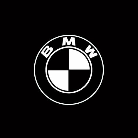 éclairages de porte pour BMW Série 3, Série 5, Série 7, X3/X5/X6/X7, éclairages de porte à projection, éclairages d'entrée BMW, style 10 (1/5)