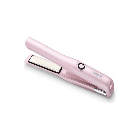 Plancha de pelo inalámbrica portátil Beurer HS20 rosa