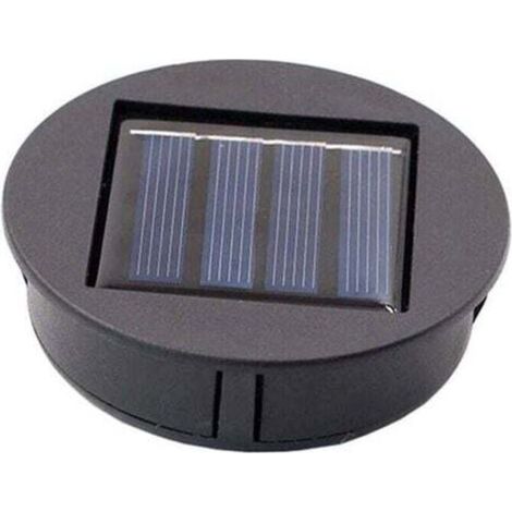 Ersatz-Solarlaternen-Aufsatz mit LED-Lampe für Laternen, Solarpanel-Lichtabdeckung, DIY-Solarlaterne für die Gartendekoration (1/4)