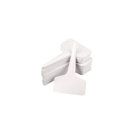 Étiquettes pour plantes et marqueurs, 100 étiquettes, étanche, accessoires de jardinage 6 cm x 10 cm 6100.1cm blanc H209 (1/5)