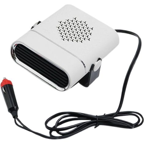 Chauffage de voiture portable et ventilateur de dégivrage - Dégivreur de voiture 12 V - Chauffage rapide pour pare-brise - Petit chauffage 24 V pour camion - Chauffage de dégivrage rapide (1/5)