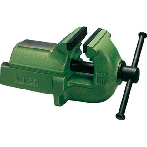 Torno paralela de precisión Leinen Junior, Ancho de las bocas : 150 mm, capacidad de fijación 280 mm, profundidad de fijación 98 mm, Peso : 41,0 kg