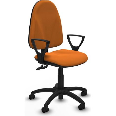 Piqueras y Crespo BFN01RP Ergonomischer Bürostuhl Orange