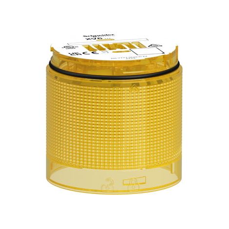 Élément lumineux Ø60 - DEL - fixe - 24V - Jaune - Harmony XV6 - XV6C28