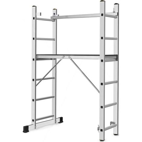 Gerüst mit Plattform Strend Pro ARD HOME, Aluminium, 2x6, 3in1, max. 150 kg (1/3)