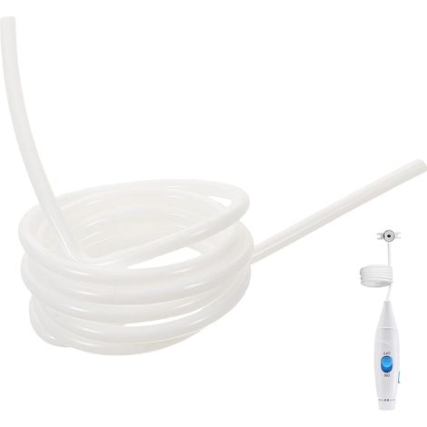 Tuyau Hydropulseur De Remplacement Compatible Wp-100 Wp-660 Flexible Eau 44.3 Pouces Pour Nettoyage Buccal Précis Et Soins Gingivaux (1/5)