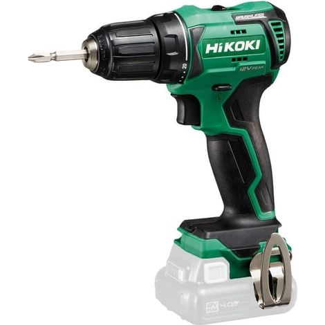 HiKOKI DS12DDW4Z - Perceuse visseuse sans fil Li-Ion - 10,8V-12V - moteur brushless - 38 Nm - Machine seule (1/3)