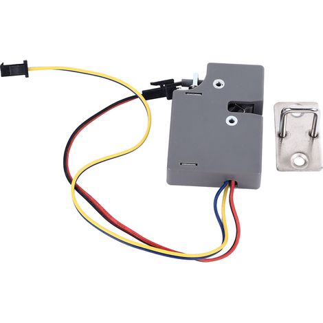 Ortviai Serrure Électrique pour Casier à Colis – Verrou Intelligent 12 V, Auto-Éjection, Compacte et Fiable