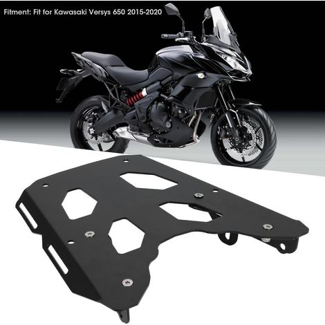 Porte-bagages arrière pour moto, support en acier au carbone, compatible avec Kawasaki Versys 650 1520 (1/5)