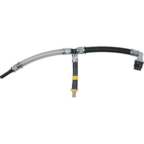 Tubo a T SAE 8 x 30 mm (giallo)