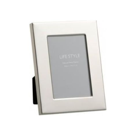 Cadre Photo - - Small - Métal Argent - 10x15 cm - Bord Large - Design Contemporain (1/3)