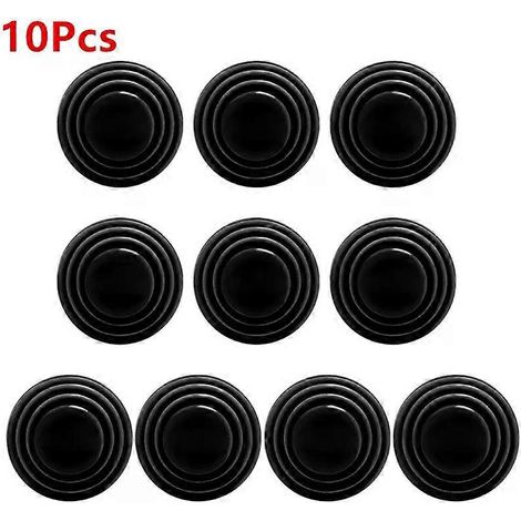 10 unidades de juntas amortiguadoras universales para puertas de coche, almohadillas aislantes acústicas para maletero, almohadillas acolchadas gruesas a prueba de golpes (1/5)