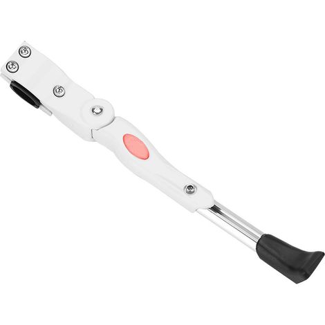 Weißer Fahrradständer aus Aluminiumlegierung für 20", 24", 26" Fahrräder (weiß).