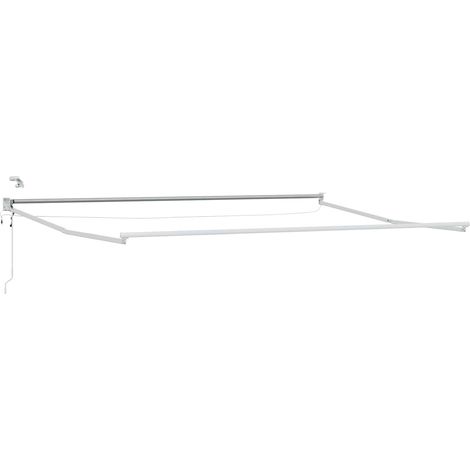 Store banne  Auvent rétractable électrique Rouge 4 × 3 m