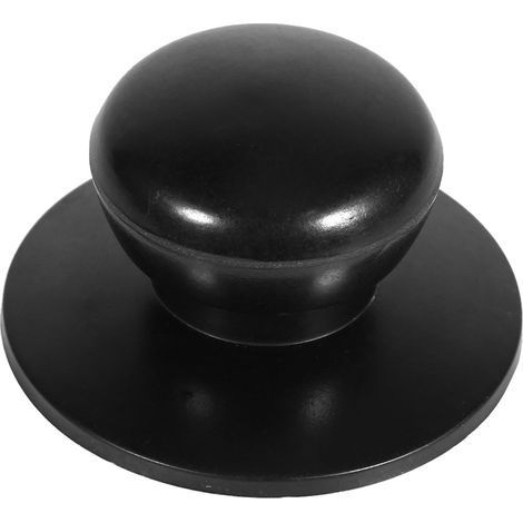 Schwarze Topfdeckel-Ersatzgriffe (2er-Set) für die Küche, Metalldeckelgriffe für Töpfe, Küchenutensilien-Zubehör, Griffgriff (1/5)