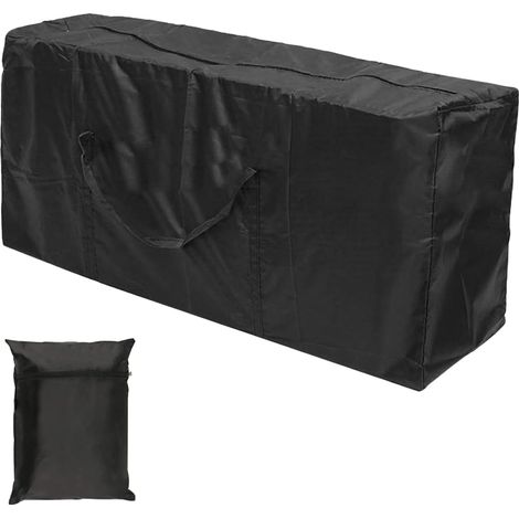 Sac de Rangement pour Coussins de Jardin, 173x76x51cm Housse de Protection pour Coussins de Jardin, Sac de Transport Hydrofuge pour Coussins avec Poignée, pour Coussins de Meubles de Jardin (1/4)
