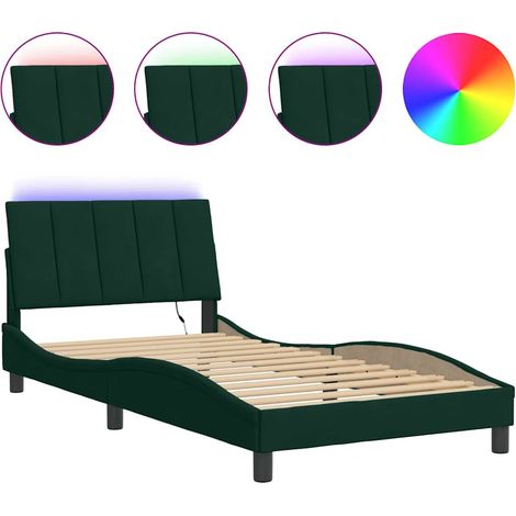 Maison Exclusive - Estructura de cama con LED sin colchón Hanko t (1/5)