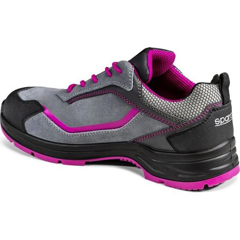 Sparco 07537GRFU Scarpa Antinfortunistica Indy Danica ESD S1PS Grigio/Fucsia 42