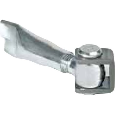 Gond de portail à chape à sceller zinc M24 COMMUNELO 125 M24 (1/2)
