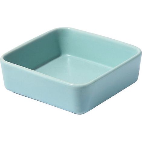 Gamelle carrée pour chat, en céramique, pour nourrir et abreuver chats et chiens - Style 3 (1/5)