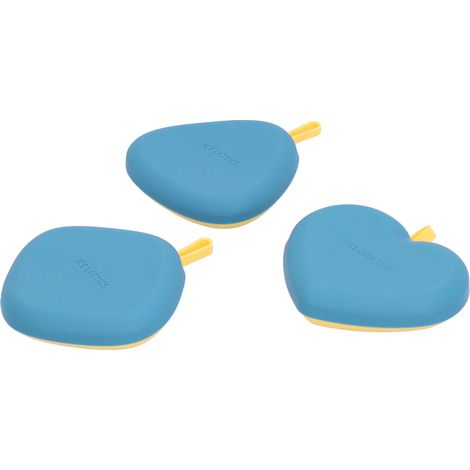 3 Pièces Moules à Glace Silicone Mini Formes Géométriques pour Cuisine et Pâtisserie (1/5)