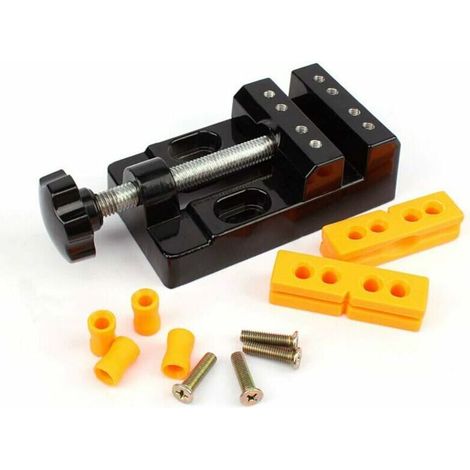 Mini étau universel pour perceuse de table - Pour réparation de montres nucléaires en noyer - Pour bricolage, sculpture, travaux manuels (1/5)