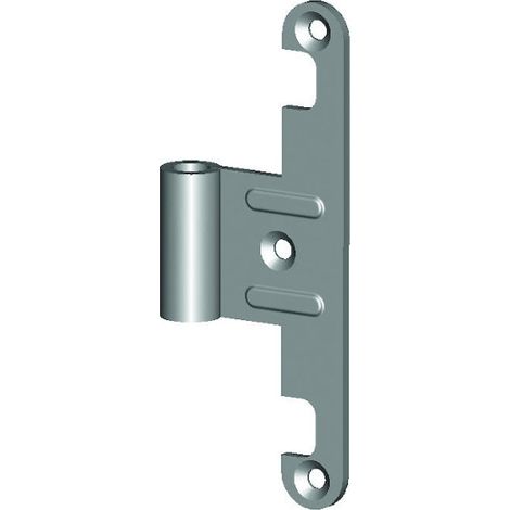 Lame femelle antidégondable de paumelle universelle 6050 pour bois et métal réversible - MONIN