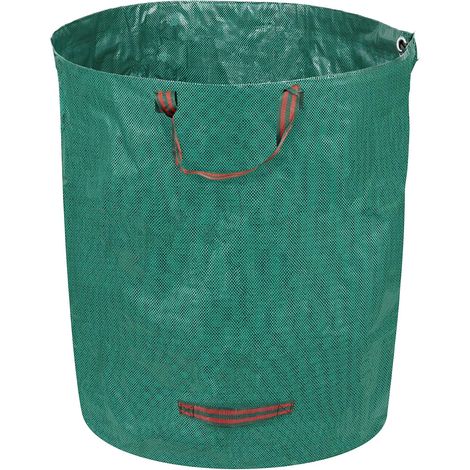 Sac Jardin 272L Déchets Verts  Sac Autoportant Résistant 3 poignées Renforcées Etanche Grande Capacité (1/3)