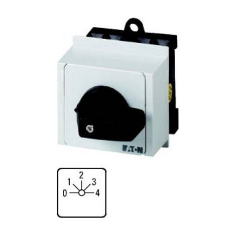 Commut. à gradin cont.: 4 20A 4 crans à acc. encastré en tableau modulaire 000074446 EATON T0-2-8242/IVS (1/2)