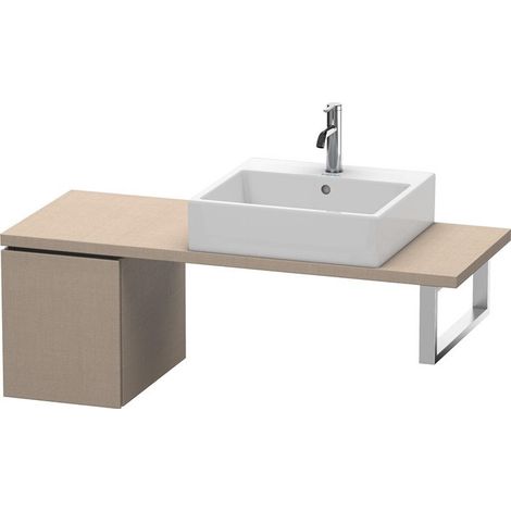 L-CUBE mobile consolle basso 400x320x477mm lino