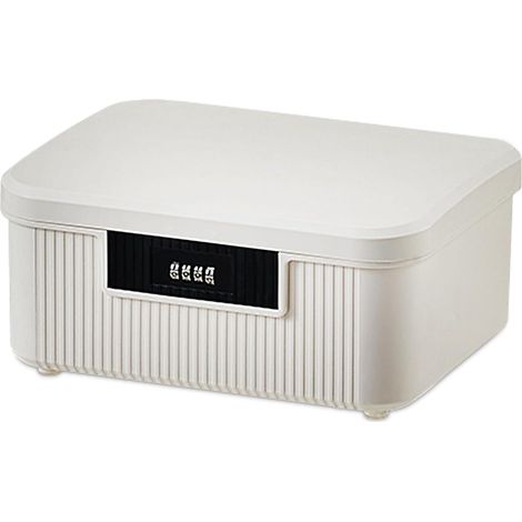 Boîte de rangement, 2,3 gallons, pour la maison, la chambre ou le bureau, adaptée aux espaces intérieurs et aux routines quotidiennes.-AquaForge (1/5)