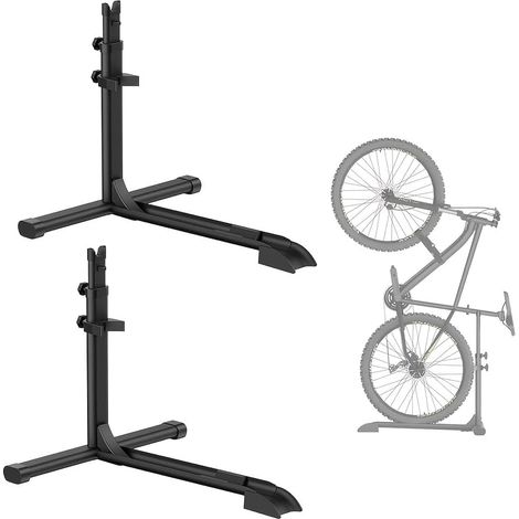 Béquille verticale pour le rangement des vélos à l'intérieur - Garages et appartements (deux pièces) (1/5)