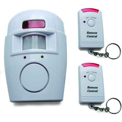 Kit mini allarme con 2 telecomandi