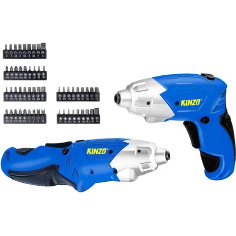 Kinzo machine à vis Bleu H14xl5xL14cm